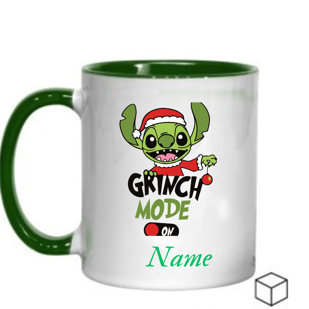 Personalised Magical Stitch Secret Santa Gift, Personalised Mug, Name Mug Gift