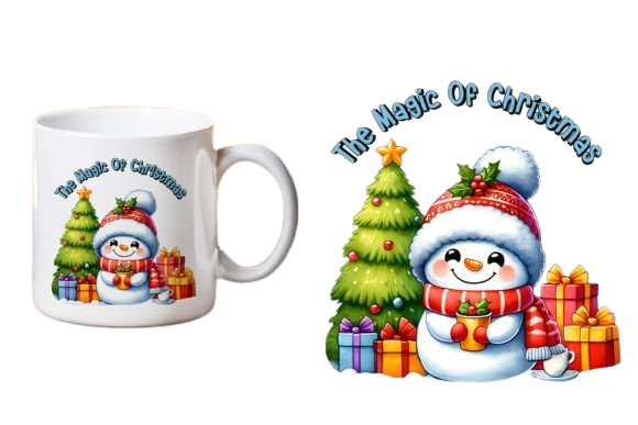 CHRISTMAS Funny Snowman Mug Sublimation Xmas Mug Gift