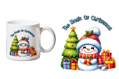 CHRISTMAS Funny Snowman Mug Sublimation Xmas Mug Gift