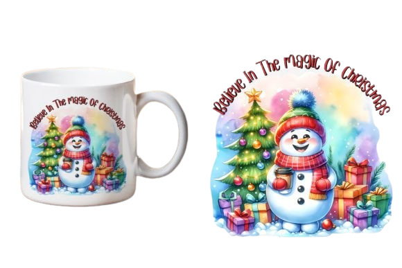 CHRISTMAS Funny Snowman Mug Sublimation Xmas Mug Gift