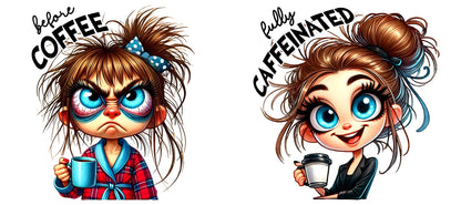 Sarcastic Coffee Mug – Funny Sublimation Wrap | Customizable with Name