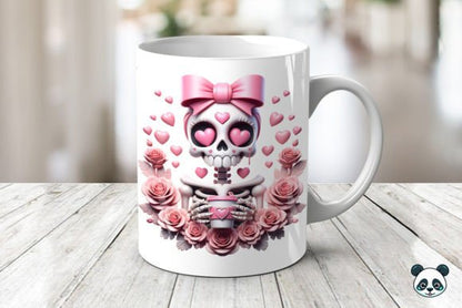 Skeleton 3D Mug Wrap Sublimation