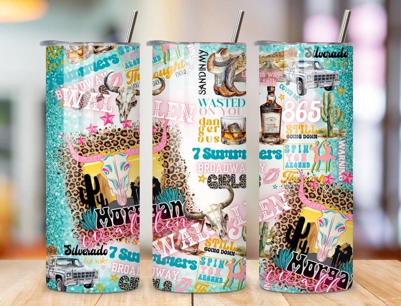 🎵✨ Bluetooth Music Tumbler 20 oz – Colorful, Stylish, and Packed with Fun! ✨🎵