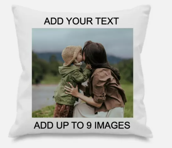 Personalised Photo Pillowcase Cushion Pillow Case Cover Custom Gift - Any photos