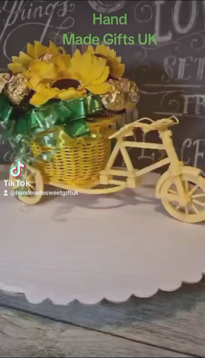 Sweet surprise bike perfect for any occasion Ferrero Rocher - Yellow