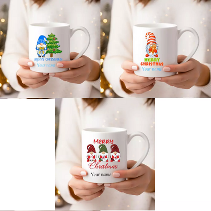 Secret Santa - Personalised Movie Tea / Coffee Mug - Christmas Gift Idea