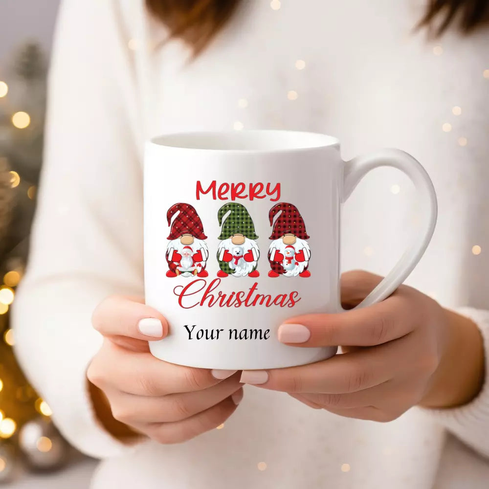 Secret Santa - Personalised Movie Tea / Coffee Mug - Christmas Gift Idea