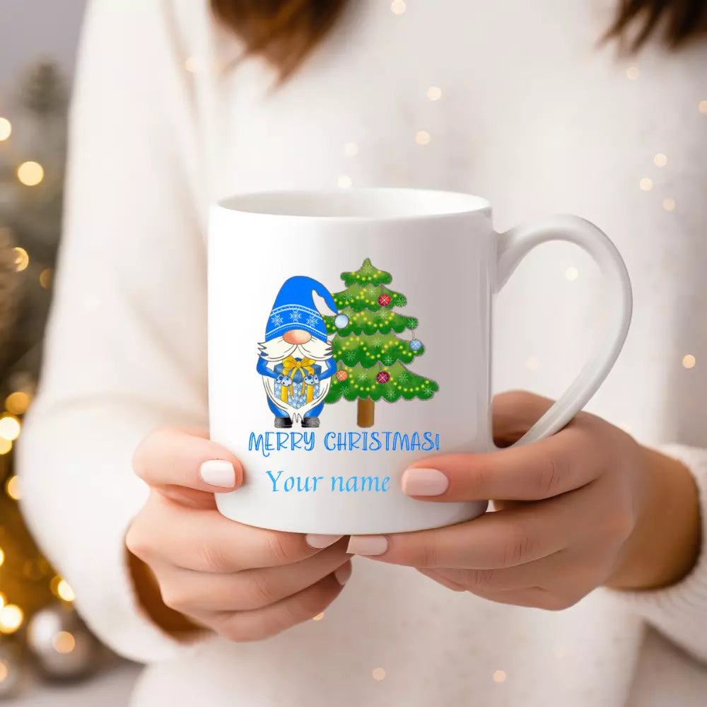 Secret Santa - Personalised Movie Tea / Coffee Mug - Christmas Gift Idea