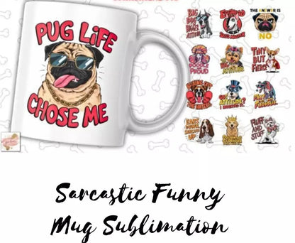 Sarcastic Funny Mug Sublimation - Ceramic Coffee Cup